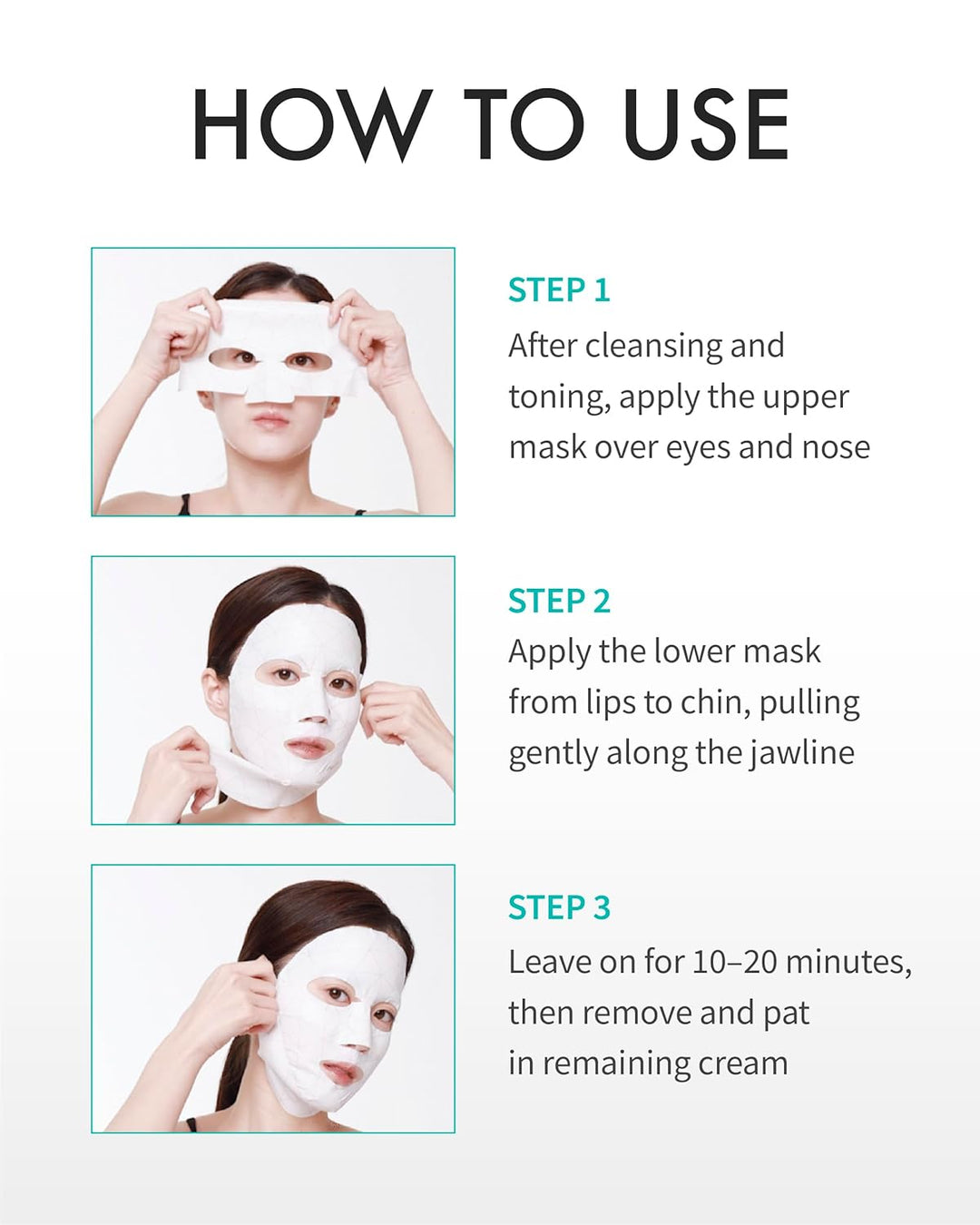 REJURAN® Perfect V Tighter Máscara Facial de Doble Lámina Reafirman...