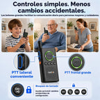 CallToU 2 Way Intercom para Monitoreo de Personas Mayores, Intercomunicadores Inalámbricos para el Hogar