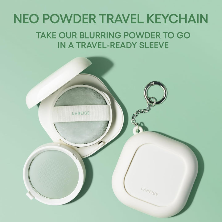 LANEIGE Neo Difuminador Polvo: Compacto de Control de Aceite Corean...