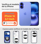 SURITCH Funda para iPhone 16 con cubierta magnética para cámara deslizante y soporte ajustable, compatible con MagSafe, funda con parachoques a prueba de golpes, cubierta protectora delgada de 6.1