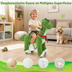 FUNLIO Caballo de dinosaurio con pedal para niños - Pequeño