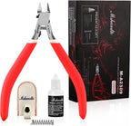 Pinzas modelo 4.8" Ultra delgadas de una sola hoja, pinzas Gundam, pinzas de corte de plástico para maquetas, pinzas para kit de modelo para construcción de modelos de plástico Gunpla, pinza