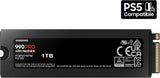 Samsung 990 PRO SSD con disipador de calor 1TB, NVMe M.2, velocidad...