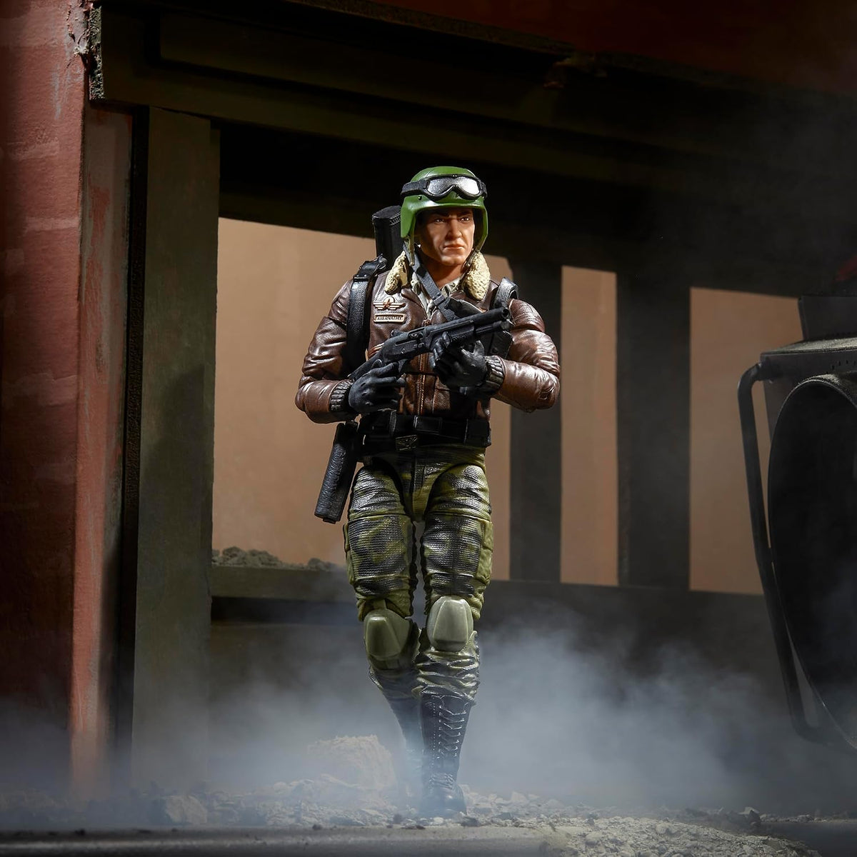 G.I. Joe Serie Clasificada General Clayton Hawk Abernathy, Figura de Acción Coleccionable, 103, Figuras de Acción de 6 Pulgadas para Niños y Niñas, con 7 Piezas de Accesorios
