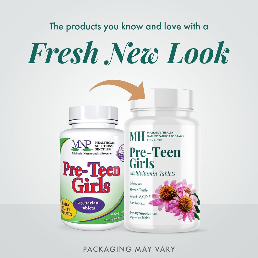 MICHAEL'S Health Naturopathic Programs Pre-Teen Girls - 30 tabletas...