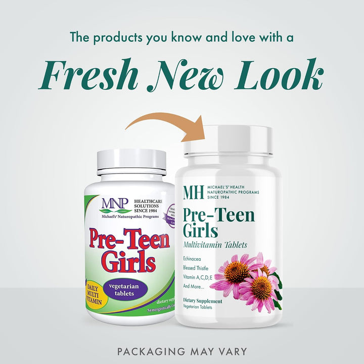 MICHAEL'S Health Naturopathic Programs Pre-Teen Girls - 30 tabletas...