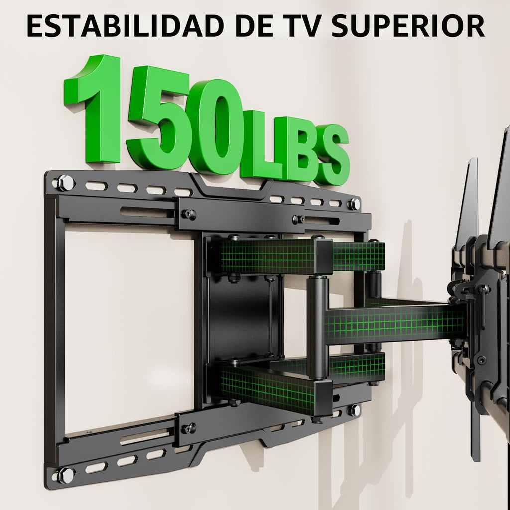 Soporte de pared para TV de movimiento completo para televisores de 55/65