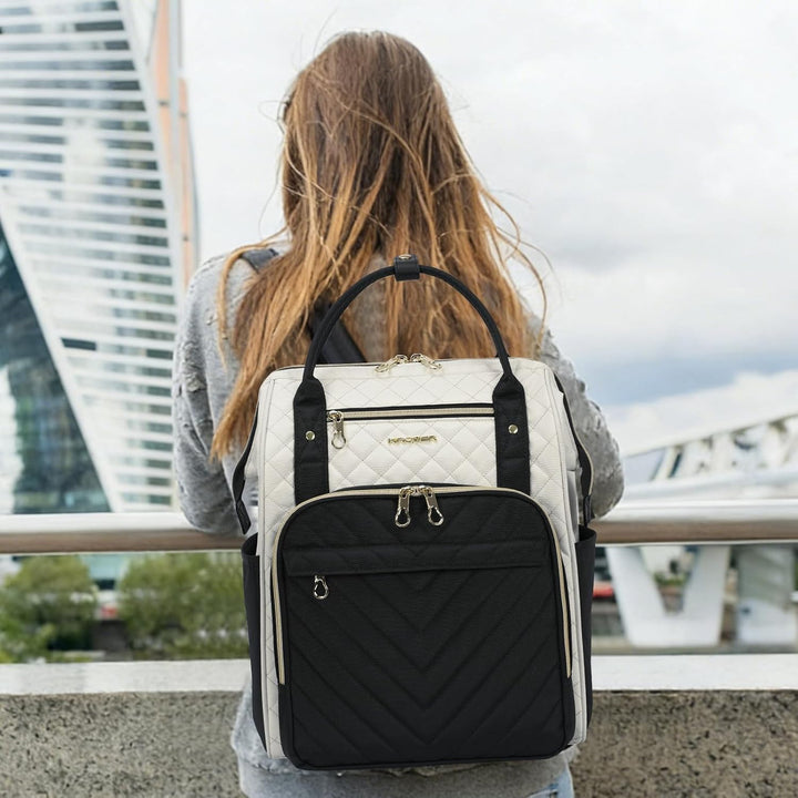 KROSER Mochila para computadora portátil de 15.6 pulgadas, mochila...
