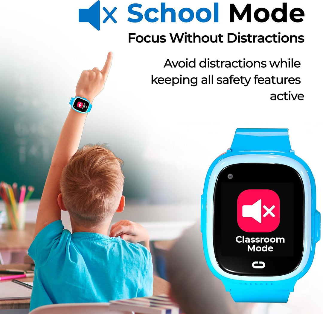 Reloj para niños con rastreador GPS, llamadas bidireccionales, segu...