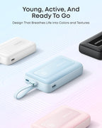 Anker Zolo Power Bank, Cargador portátil rápido de 20,000mAh 45W má...