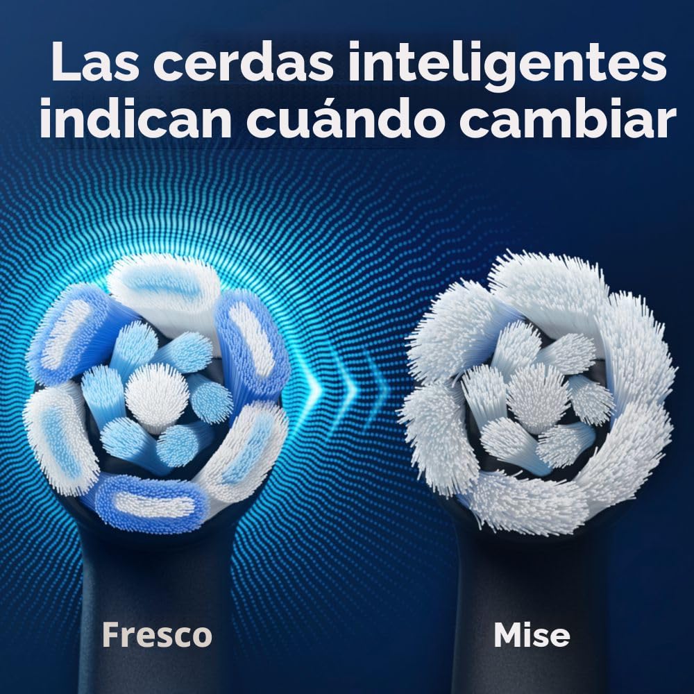 Oral-B iO Ultimate Clean Cabezales de cepillo de repuesto, 5 unidad...