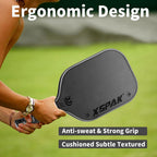 XSPAK PRO Series Termoformada T700SC Tournament - Paleta de pickleball de fibra de carbono, núcleo de panal certificado por USAPA con agarre acolchado cómodo, potencia dominante y punto dulce más