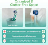 Bril UV-C Desinfectante y Soporte para Cepillo de Dientes, Limpiado...