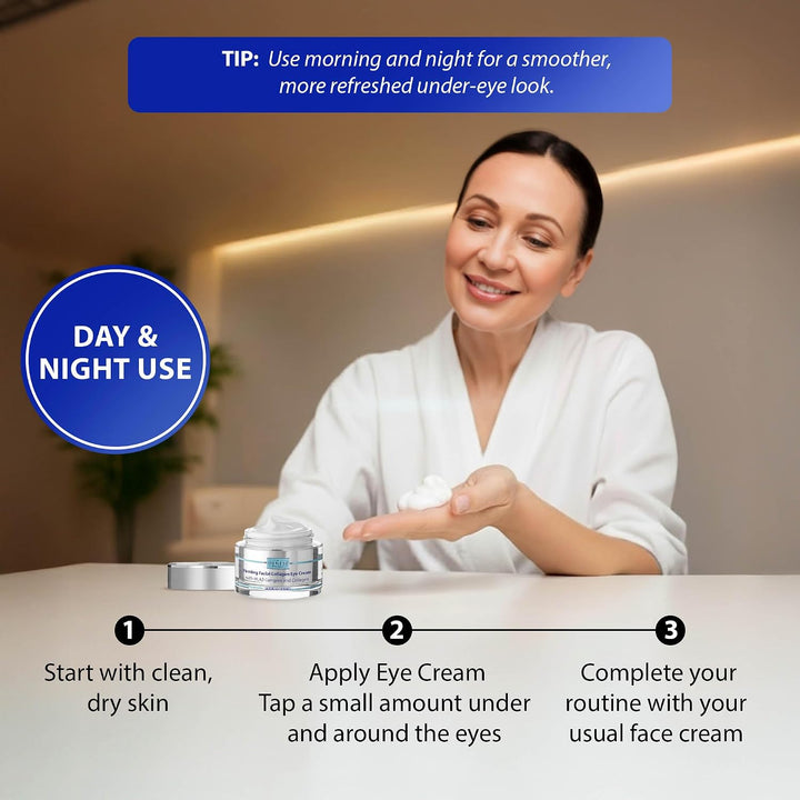 Dr. Denese SkinScience Crema facial reafirmante de colágeno para oj...
