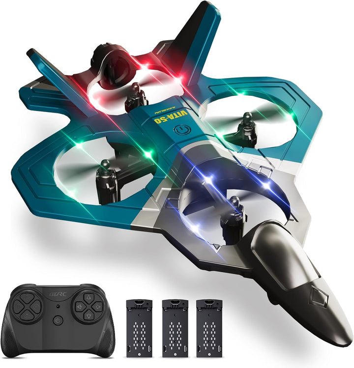 4DRC Aviones RC de control remoto con 3 baterías, aviones RC de esp...