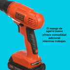 Taladro con iones de litio con 100 accesorios Black & Decker LD120VA 20-Volt MAX