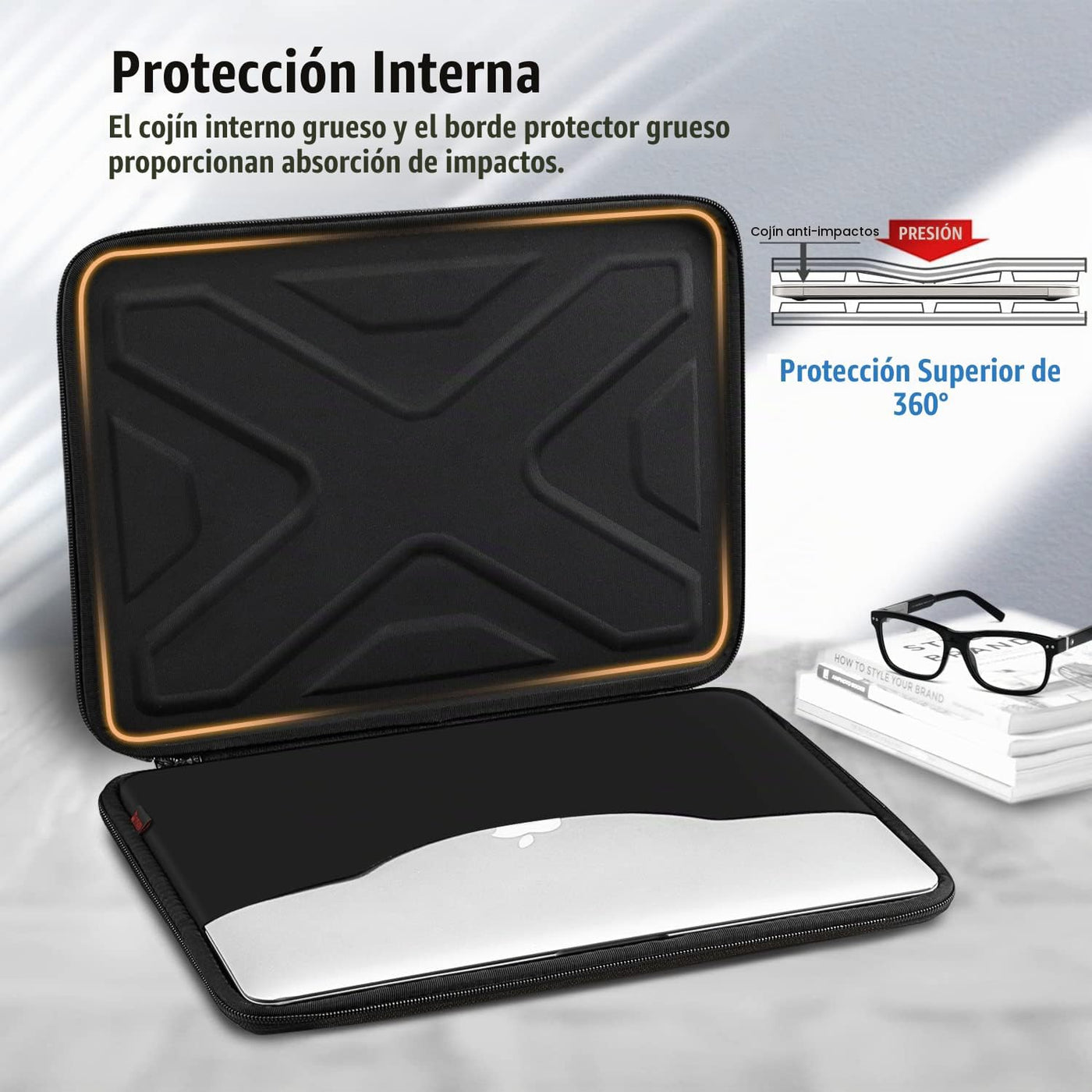 SITHON Funda rígida para laptop para MacBook Air M5\/A3448 de 15 pu...