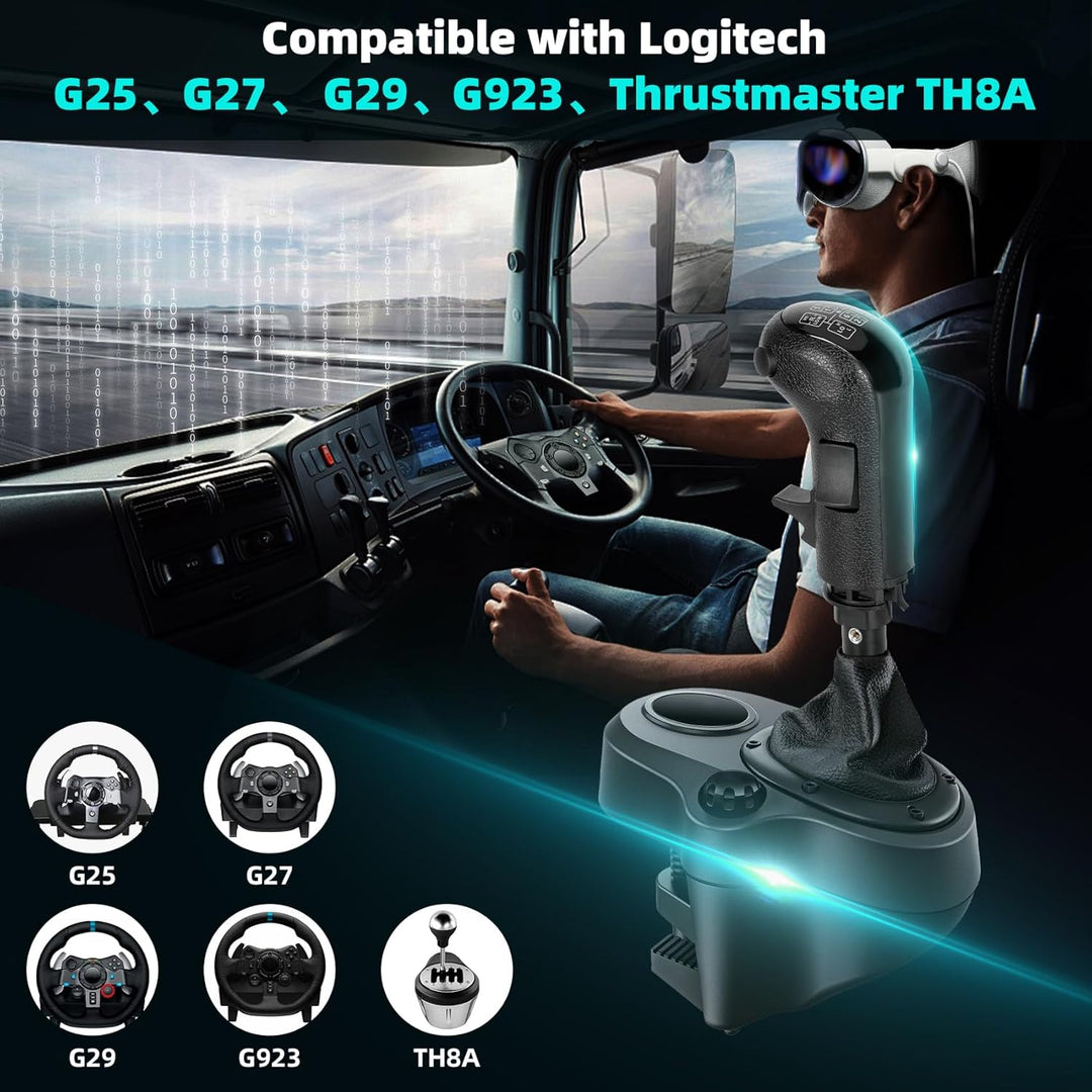 USB Truck Simulator Shifter Compatible Logitech G25 G27