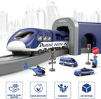 Juego de tren para niños, 92 piezas de juguetes de tren para niños