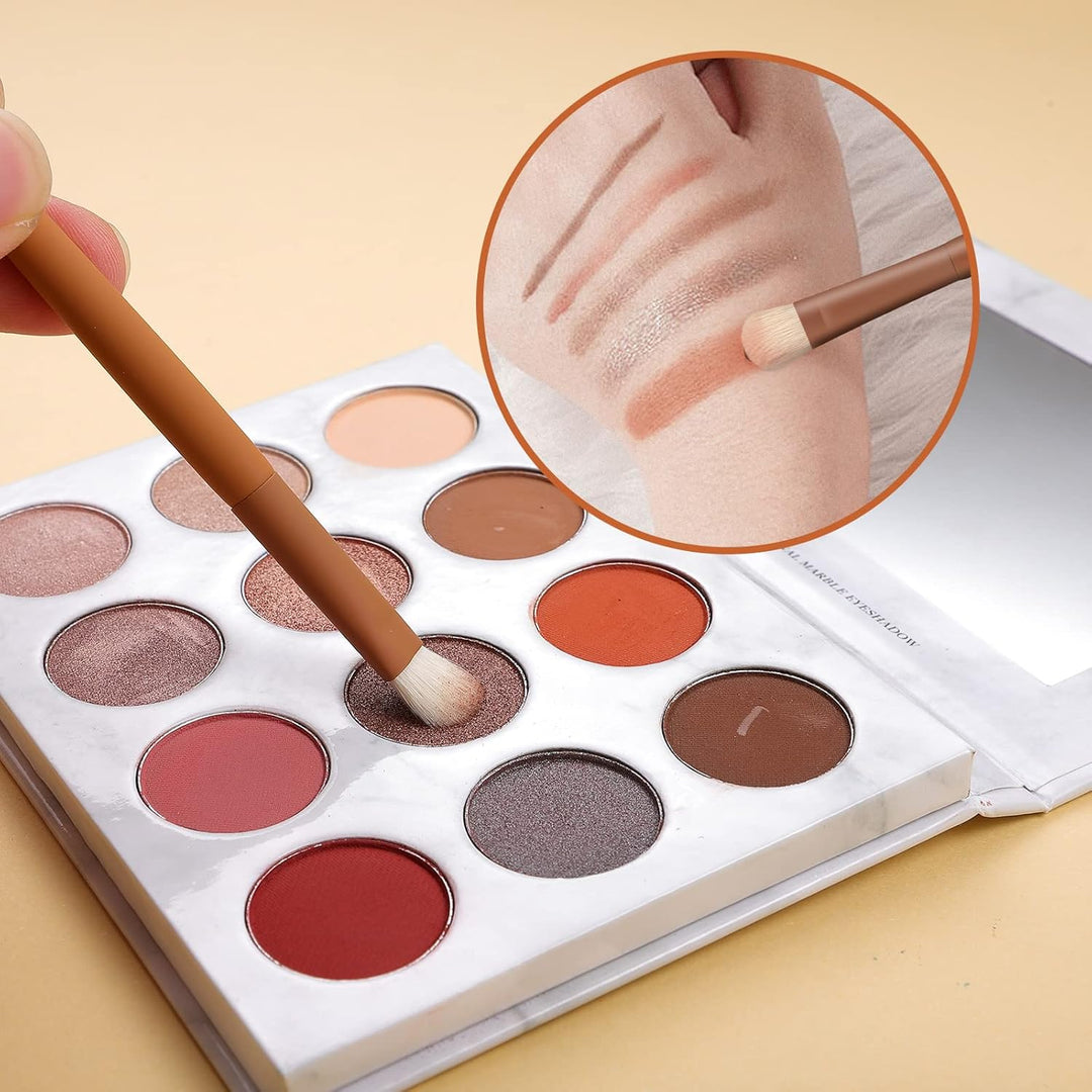 EIGSHOW - Brochas de maquillaje, 5 colores esenciales Kabuki, juego...