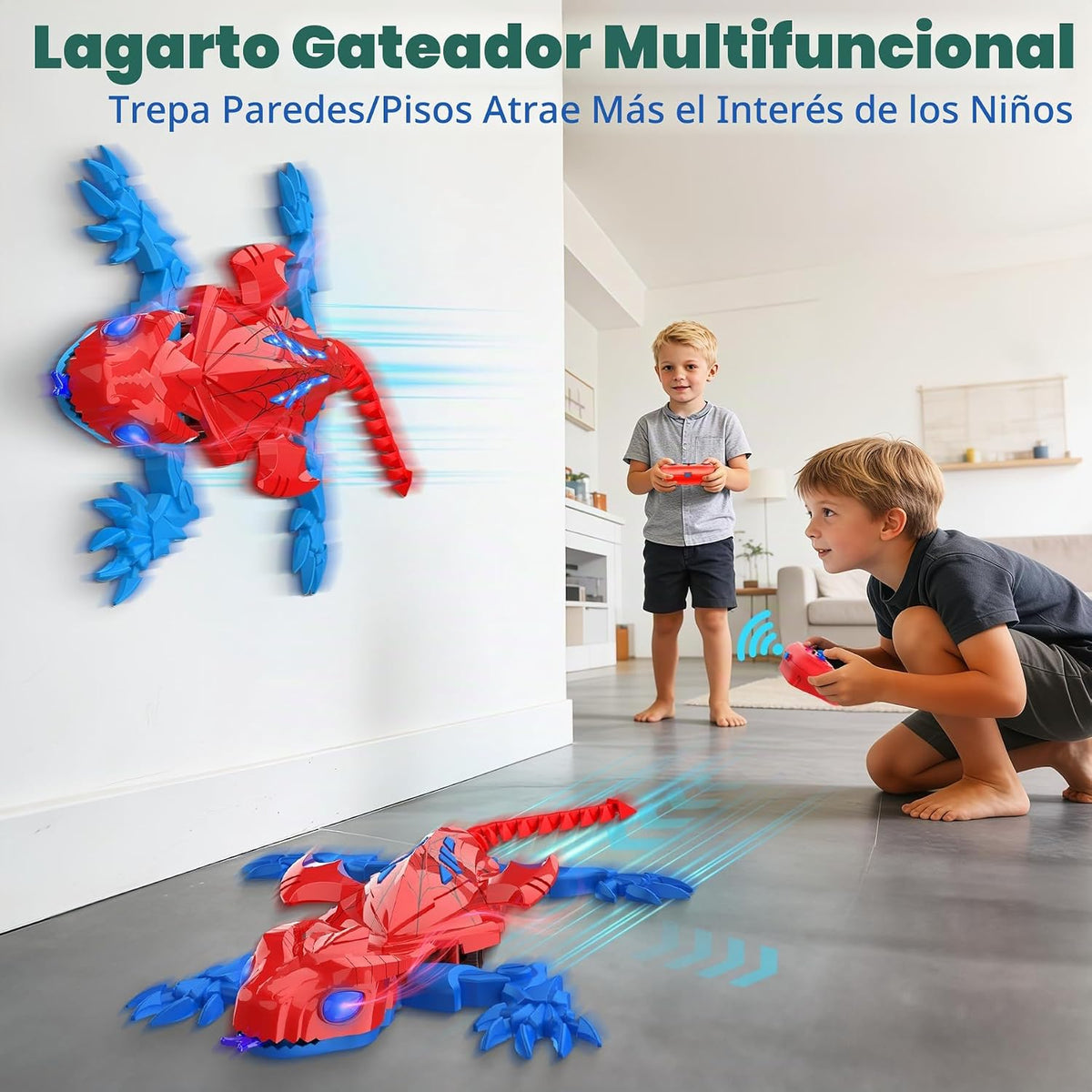 Escalada de pared Gecko Lizard recargable control remoto coche juguete RC Crawler