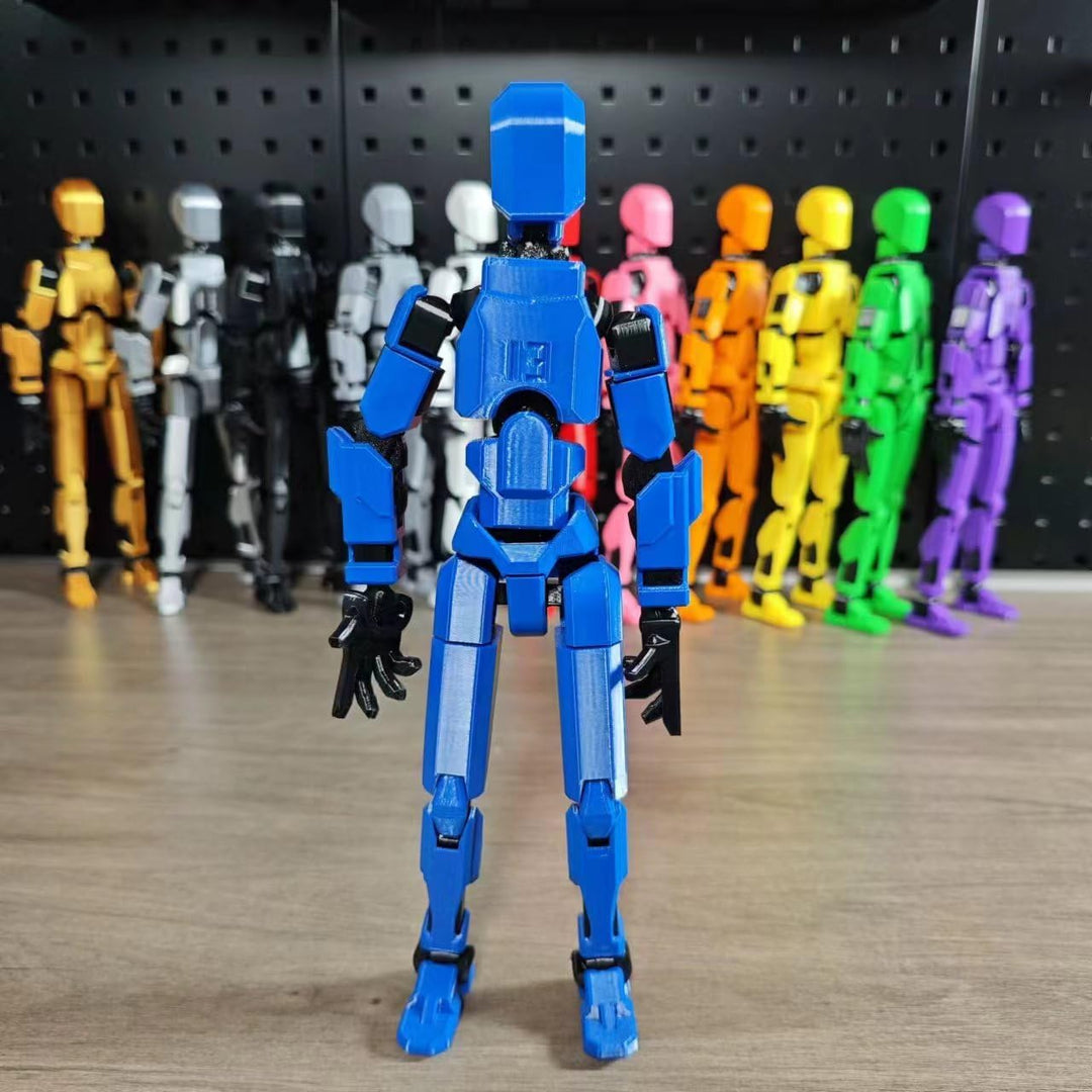 Conjunto de 13 figuras de acción Titan de Dumwick, completamente en...