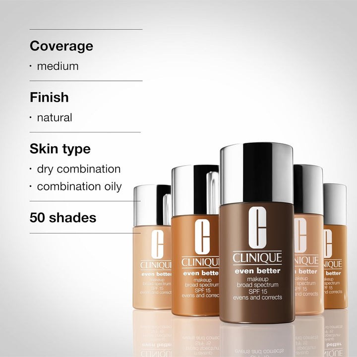 Clinique Even Better Makeup Liquid Foundation SPF 15 With Vitamin C...
