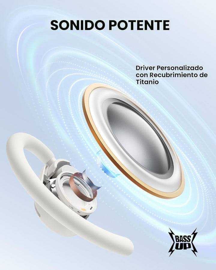 Soundcore V20i de Anker, auriculares de oído abierto, ganchos ajust...