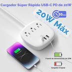 BN-LINK Regleta de control remoto con 3 tomacorrientes independientes, 3