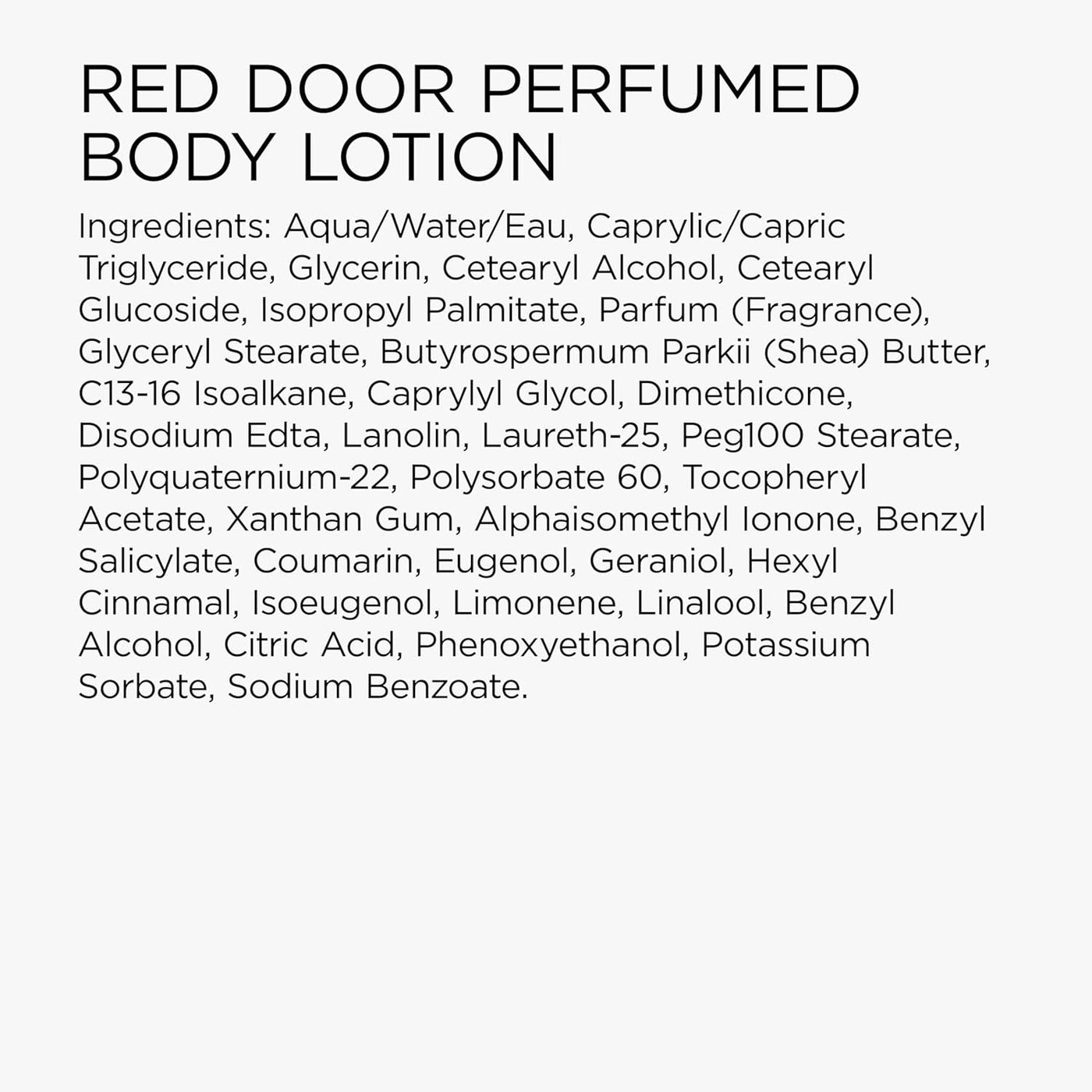 Elizabeth Arden Red Door Women's Perfume, Fragrance, Floral Par...