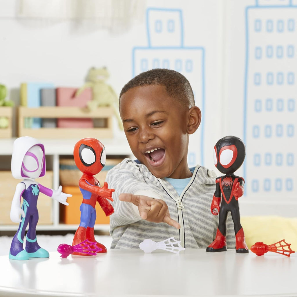Spidey and his Amazing Friends Paquete múltiple de héroe de gran tamaño