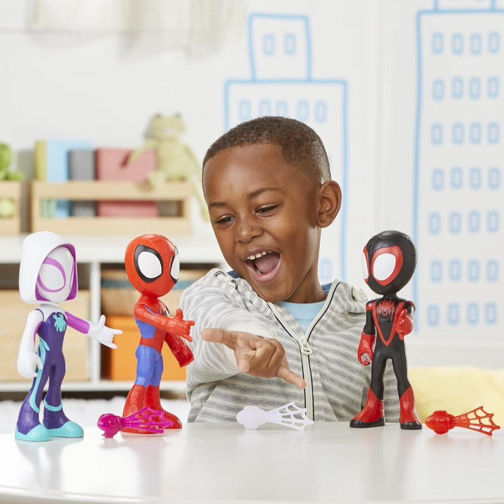 Spidey and his Amazing Friends Paquete múltiple de héroe de gran ta...