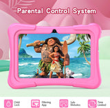 PRITOM Tablet de 7 pulgadas para niños con funda sólida, tabletas p...
