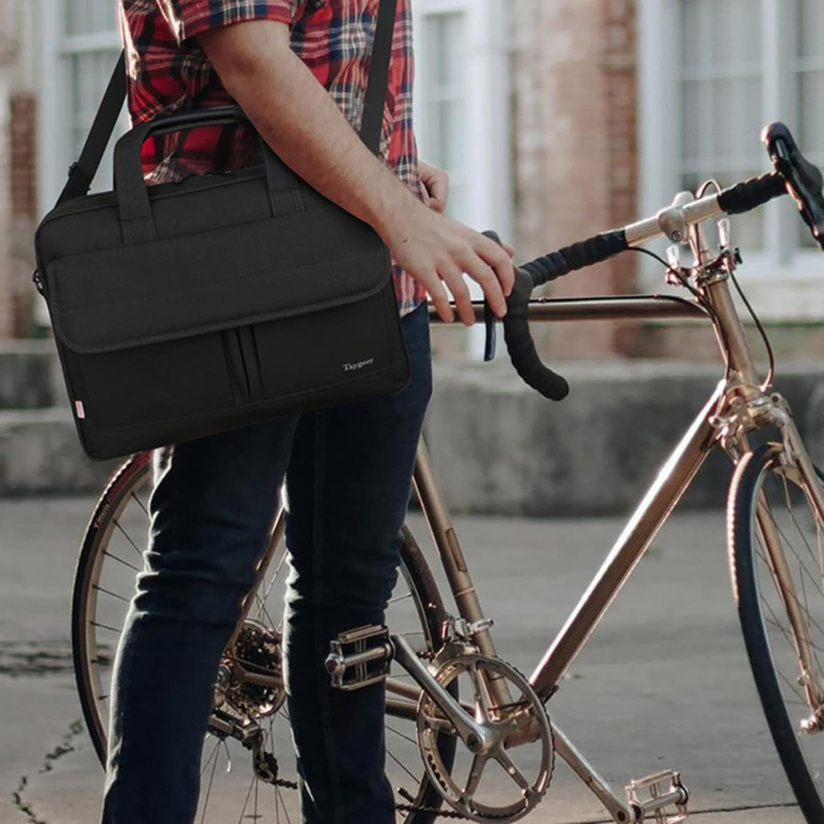 Taygeer - Bolsa para laptop de 17 pulgadas, maletín para computador...