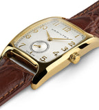 Hamilton American Classic Boulton - Reloj de cuarzo para hombre, caja de