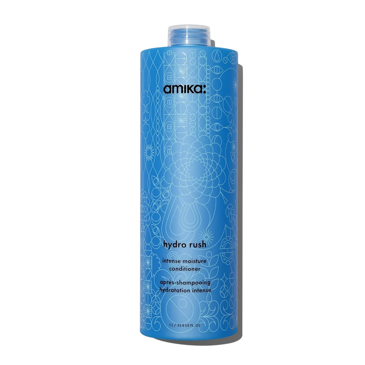 amika acondicionador hydro rush de humedad intensa con ácido hialur...