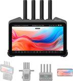 Accsoon CineView M7H Pro 4K60 Transmisor de video inalámbrico Receptor y monitor de cámara, 7 pulgadas Control de cámara 3D LUT HDMI 1200ft 60ms LAT., Monitoreo móvil, par CineView M7 Pro/Master 4K