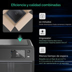 FLASHFORGE Adventurer 5M Pro Impresora 3D con Sistema de Impresión Automática con 1 Clic, Alta Velocidad de 600mm/s, Boquilla Desmontable Rápida de 280°C, Estructura Completamente Metálica Core XY