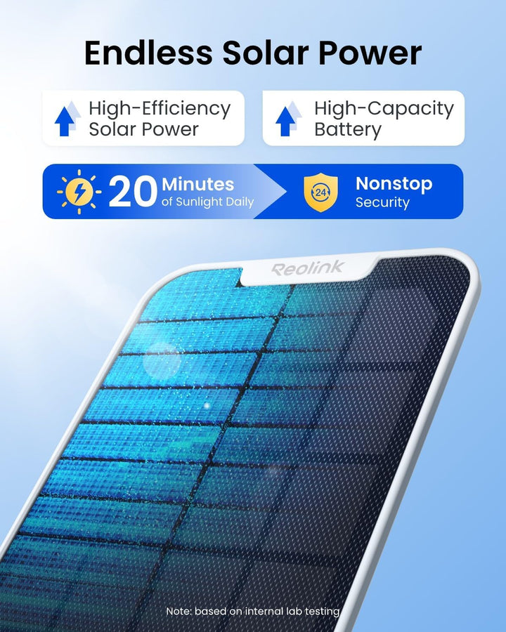 REOLINK Cámaras de seguridad solar 4K inalámbricas para exteriores,...
