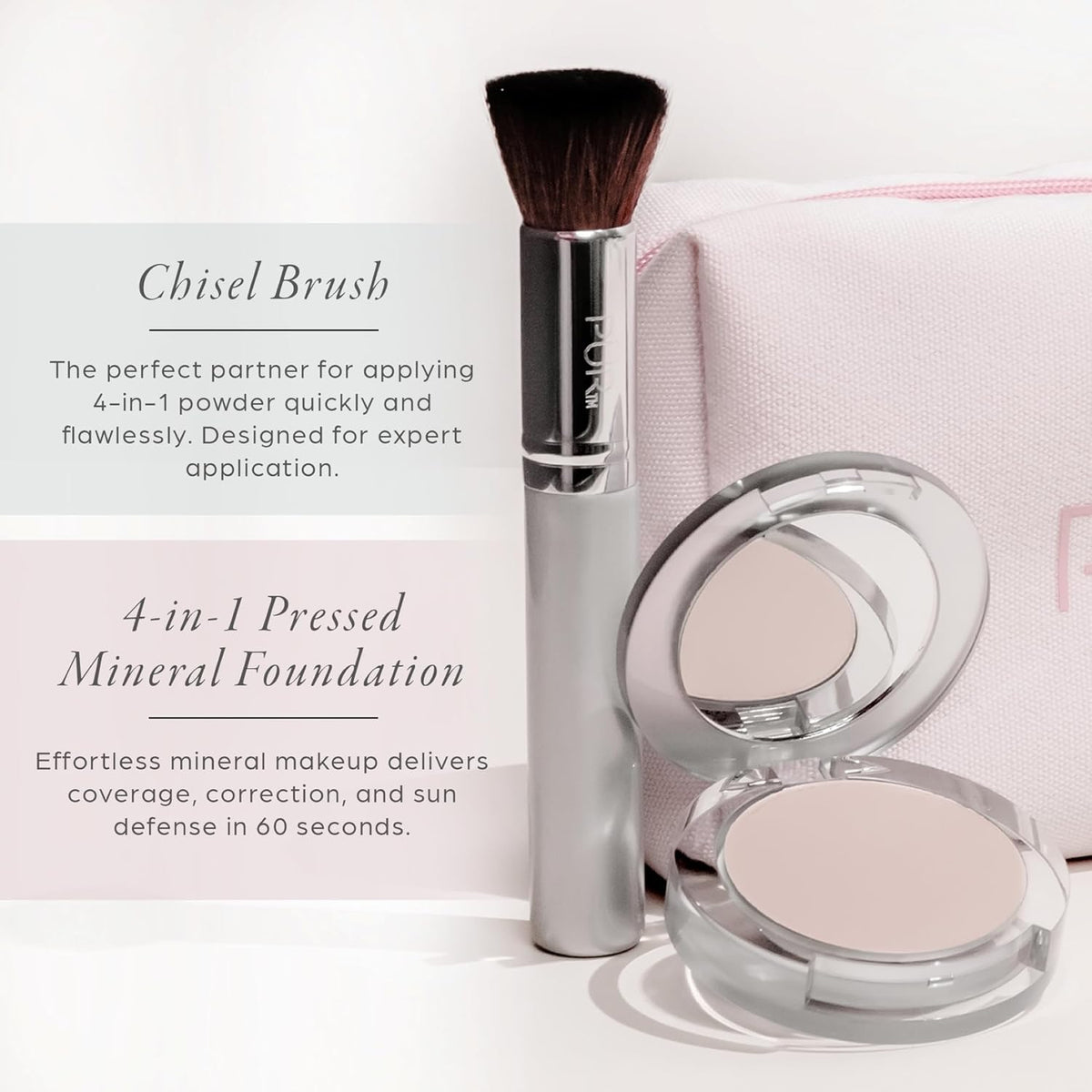 PÜR Minerals Multitasking Essentials Kit - Makeup Gift Set Includes...