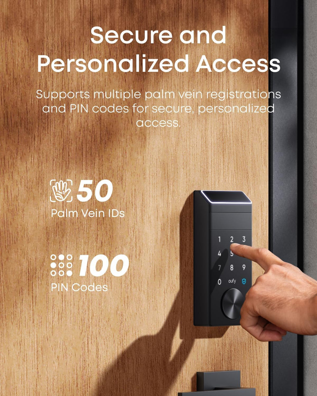 eufy FamiLock E34 - Cerradura inteligente con reconocimiento de ven...