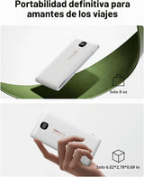 VEEKTOMX Cargador portátil con cables integrados de 10000 mAh, banc...
