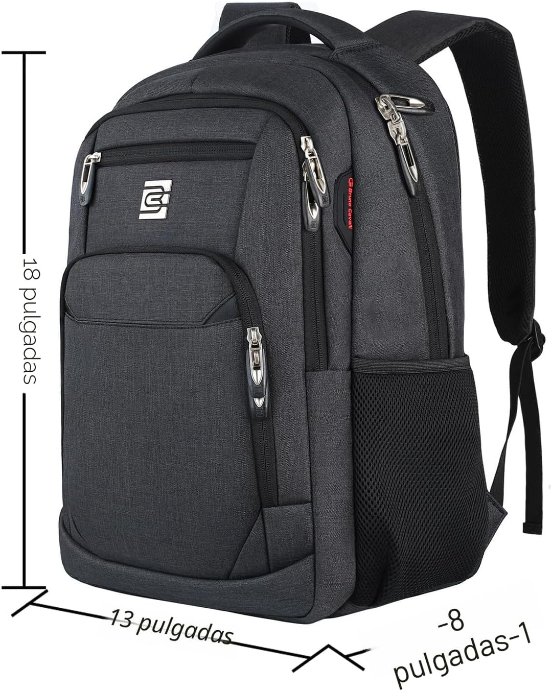Mochila para computadora portátil Volher, delgada, duradera e imper...