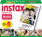 Fujifilm Película instantánea Instax Mini 10 hojas x 5