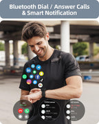 Parsonver Reloj inteligente para hombres y mujeres (respuesta/hacer