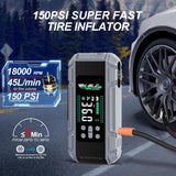 Arrancador de 8000A con inflador de aire\/compresor deflactor, bate...