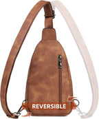 MASINTOR Bolso bandolera para mujer, cangurera cruzada, mochila tipo