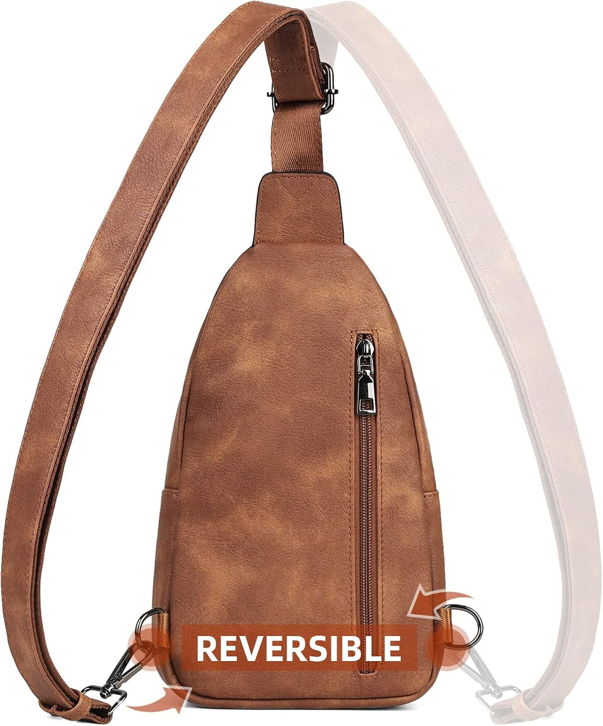 MASINTOR Bolso bandolera para mujer, cangurera cruzada, mochila tipo