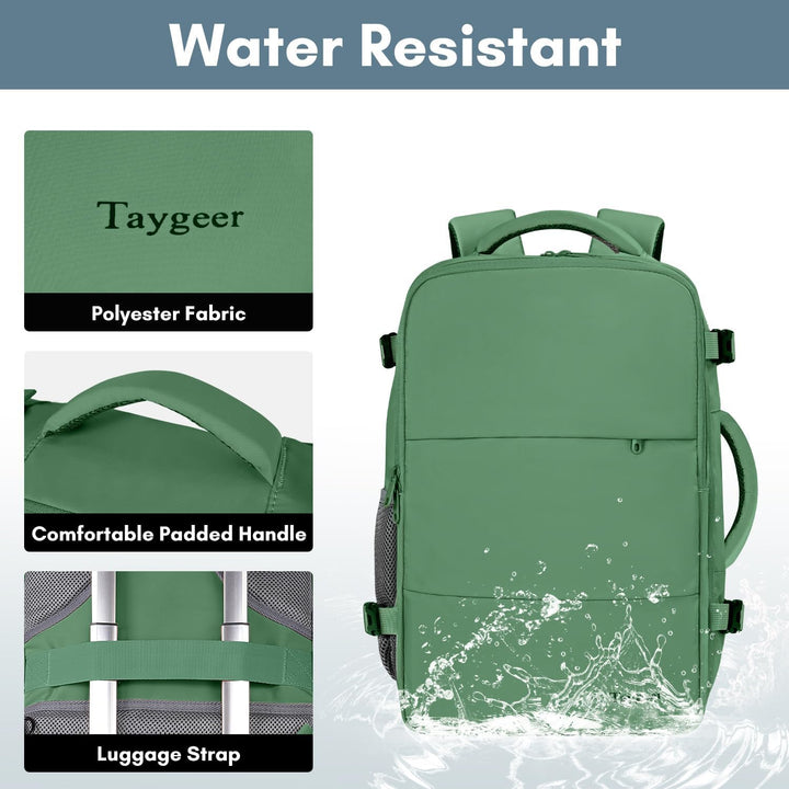 Mochila de viaje de Taygeer para hombres y mujeres, mochila de mano...