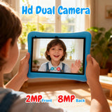 ZZB Tablet Android 15 de 10 pulgadas para niños con funda, 8 GB (3+...